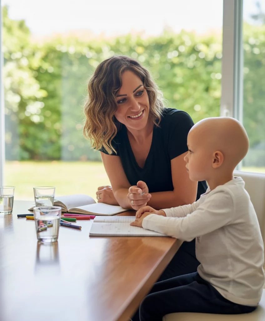 Psychologische Begleitung für schwer erkrankte Kinder und deren Familien.