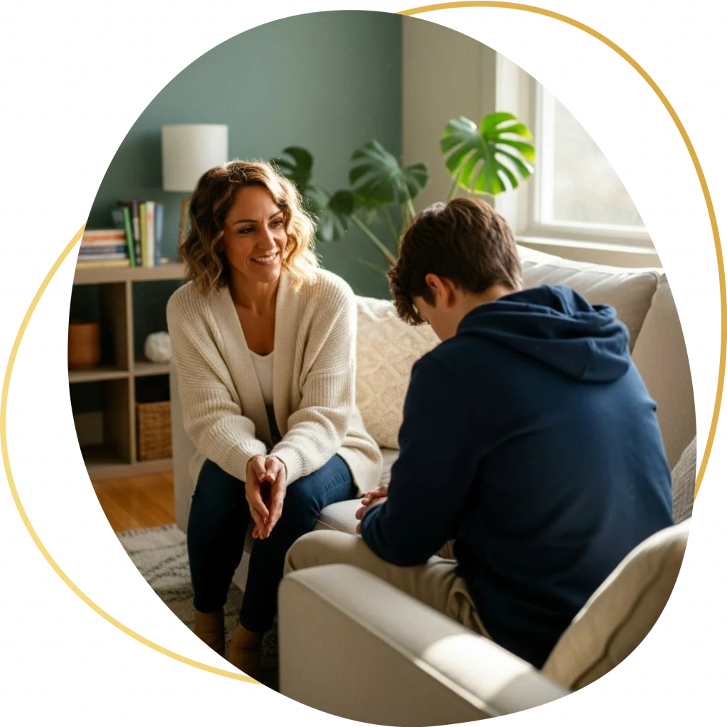 Psychologische Beratung bei Überforderung.